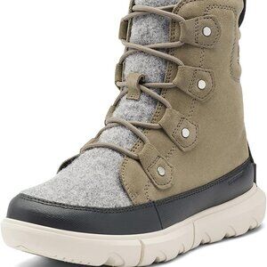 Sorel Women’s Brown and Gray Lace-Up Boots